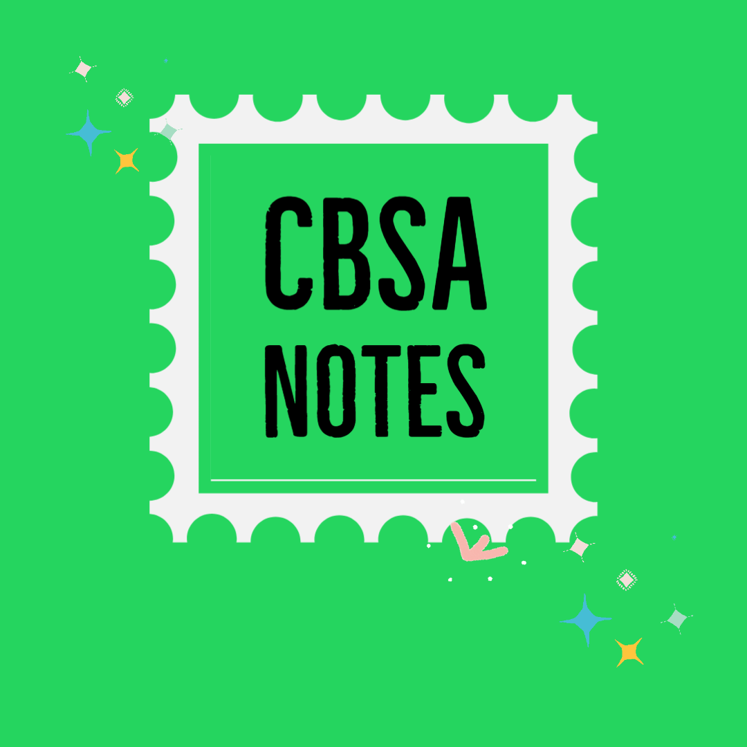 CBSA Notes