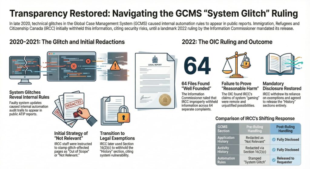 Navigating GCMS System Glitch Ruling