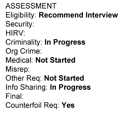 Recommend Interview